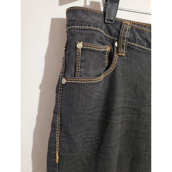 Coogi VTG Embroidered Logo Straight Leg Dark Wash Mid Rise Jeans Womens 11/12 - Picture 5 of 11